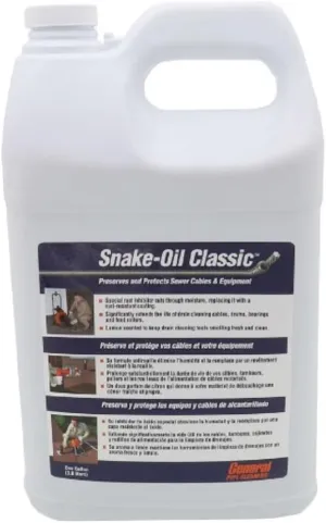 General Wire GIDDS-214122 SOG Gallon SNAKEOIL, Small, White