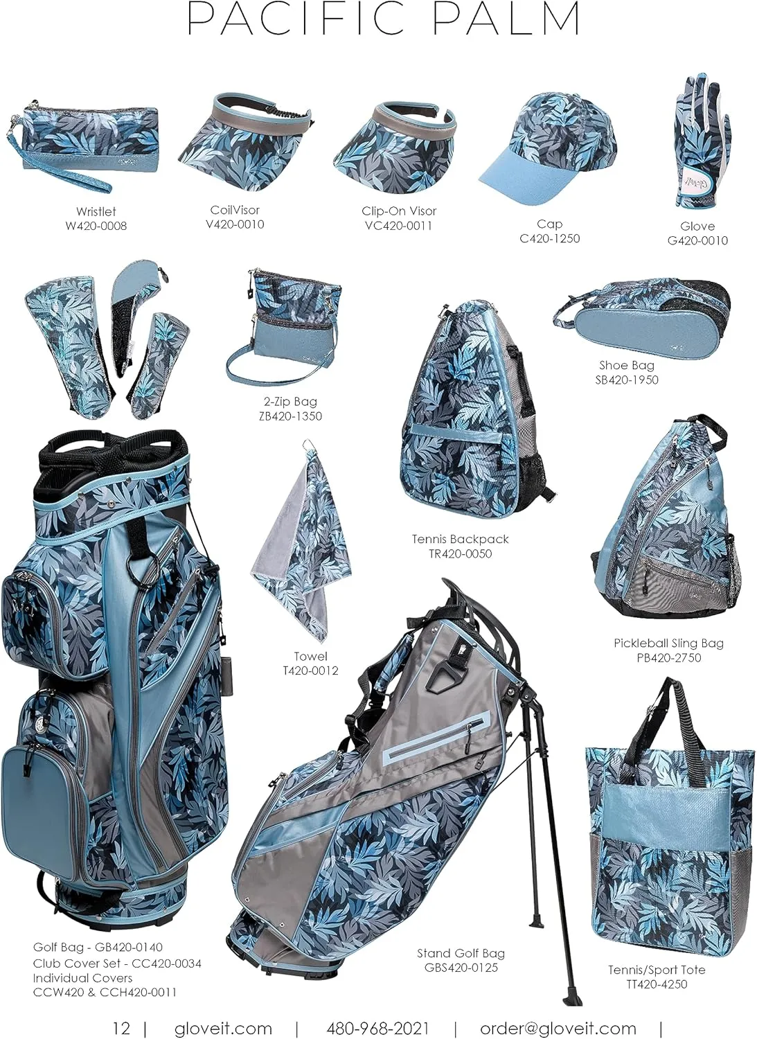 Glove It Women’s Golf Bag, Lightweight Golf Cart Bag for Ladies