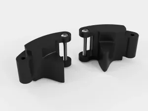 Golf Bag Stabilizer Adapter for MGI Electric Caddies - Prevents Bag Twisting & Tipping - Compatible with Stand Bags & TOP-LOK Bags - Easy Install with Stainless Hardware