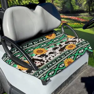Golf Cart Accessories, Golf Cart Seat Covers for 2-Person Seats for EZGO Yamaha Club Car Seat Protector