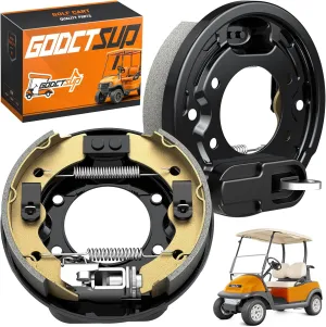 Golf Cart Brake Assembly, Fits Precedent &DS 1995-Up and Tempo 2018-Up, Driver & Passenger Side Club Car Rear Brake Cluster, Club Car Brake Kit OEM# 101823301, 103380202