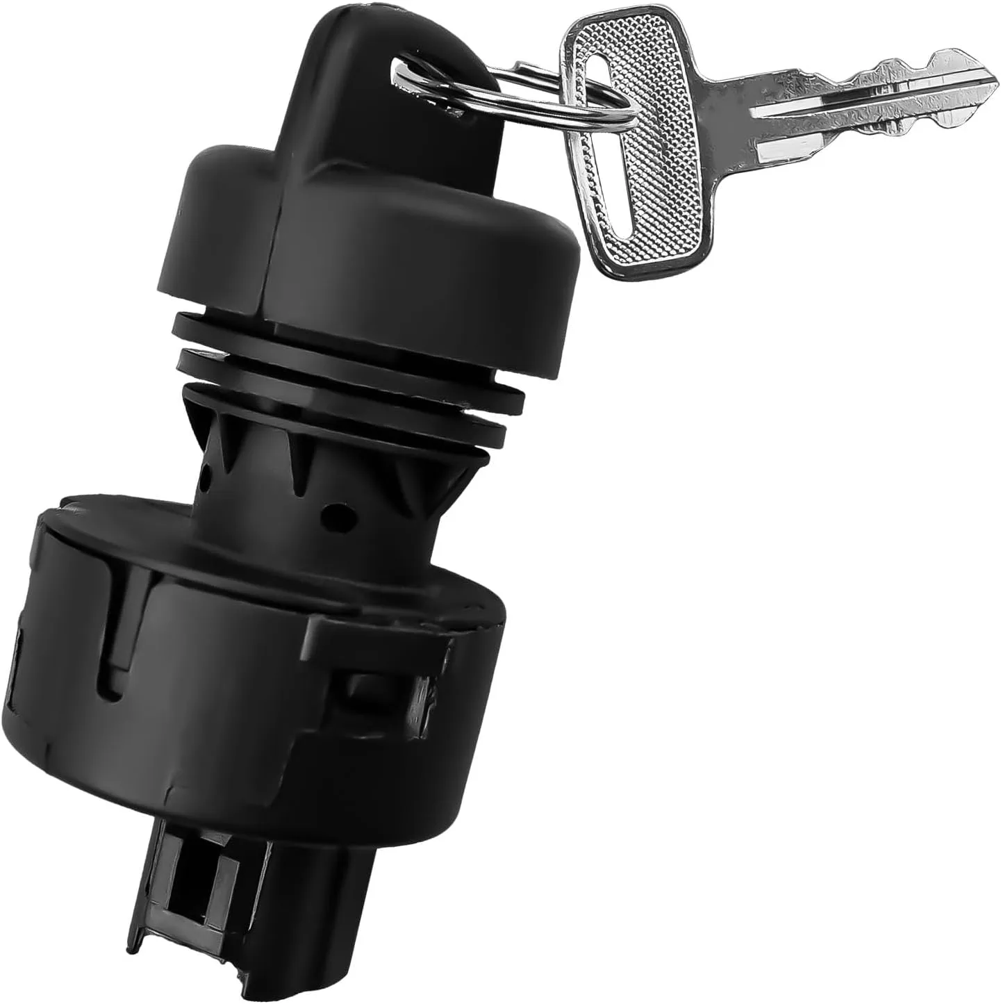 Golf Cart Ignition Key Switch Fit for Yamaha G22 G29 Drive 2 Electric and Gas Golf Cart Replace JW1-H2510-00 JU2-H2510-20 JU2-H2510-10, Starter Ignition Switch with 2 Keys