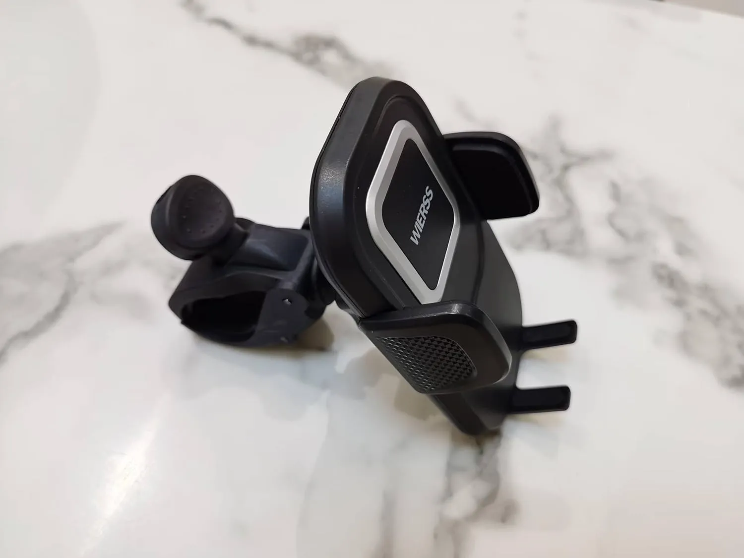 Golf Cart Phone Holder, Cell Phone Mount for Golf Push Cart, [One-Handed, Cases Friendly] Golf Phone Caddy Compatible with Clicgear, EZGO, Club Car, Caddytek, Rovic, for All iPhone