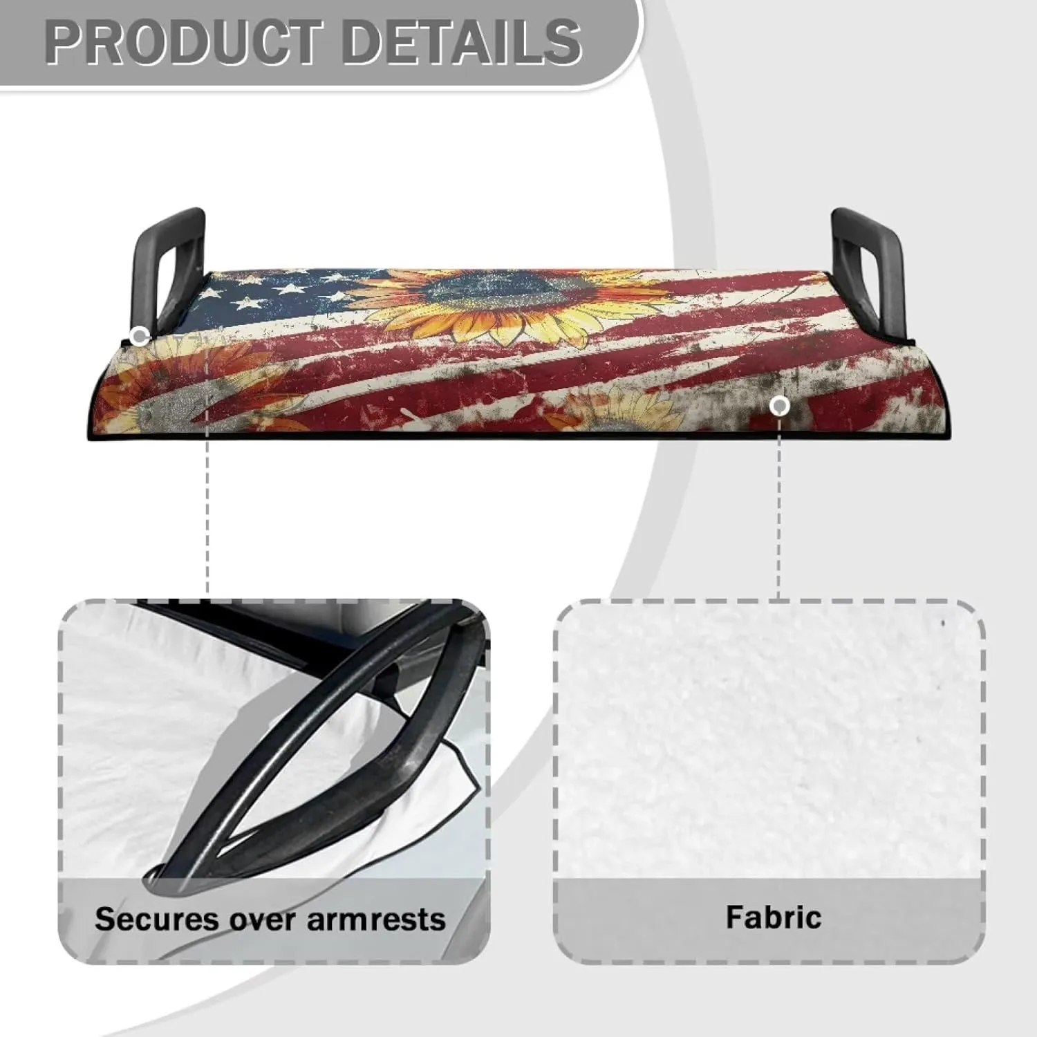 Golf Cart Seat Covers, Golf Cart Seat Blanket Towel, Travel Sports Golf Cart Seat Cover for 2-Person Seats Club Car, Golf Cart Accessories