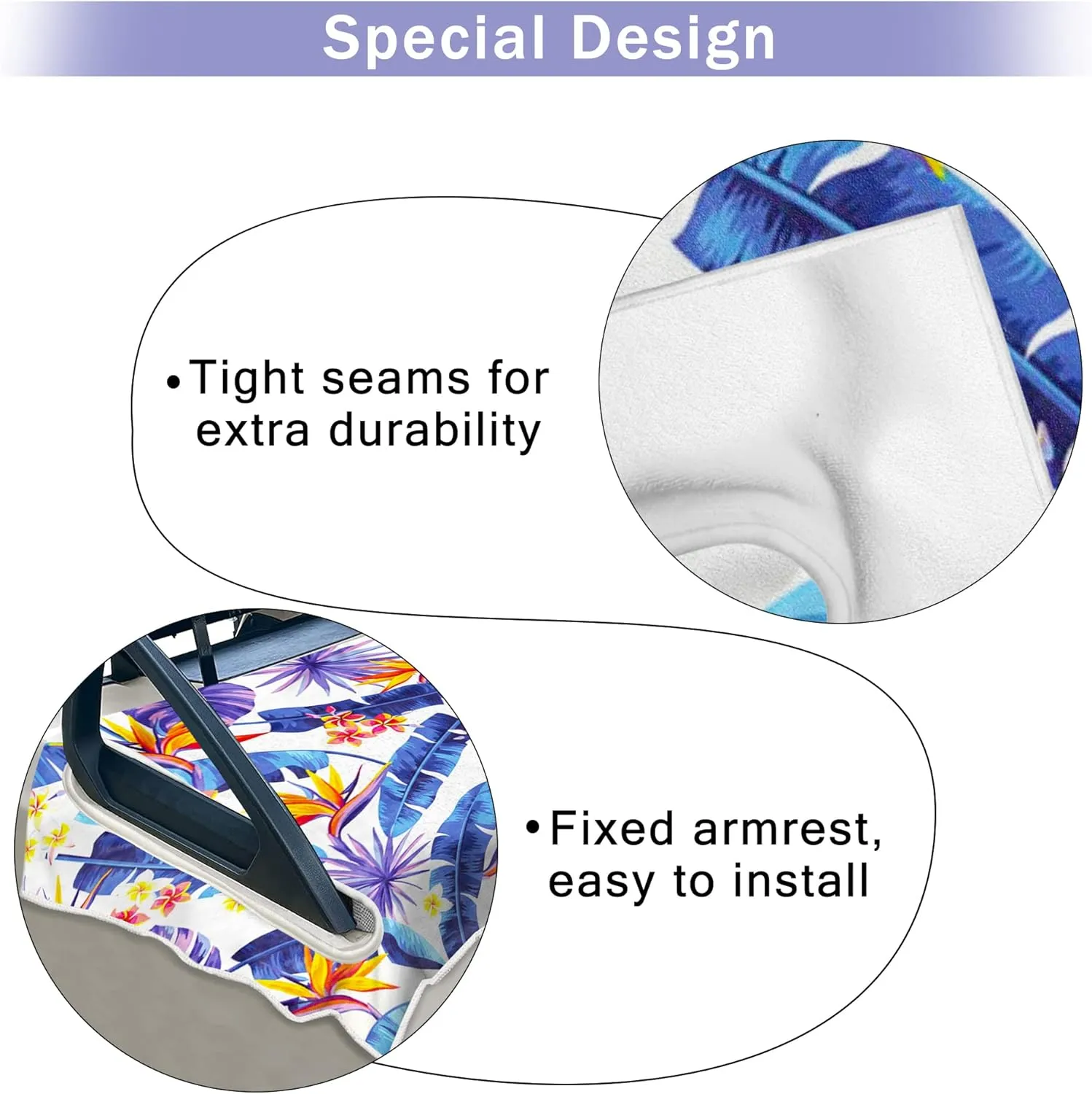 Golf Cart Seat Covers, Unique Golf Cart Seat Towel Blanket for All EZGO, Yamaha, Club Cars, Icon and More Cart Front Seat, 100% Microfiber Keeps Seat Cool and Comfortable, 51'' x 31''