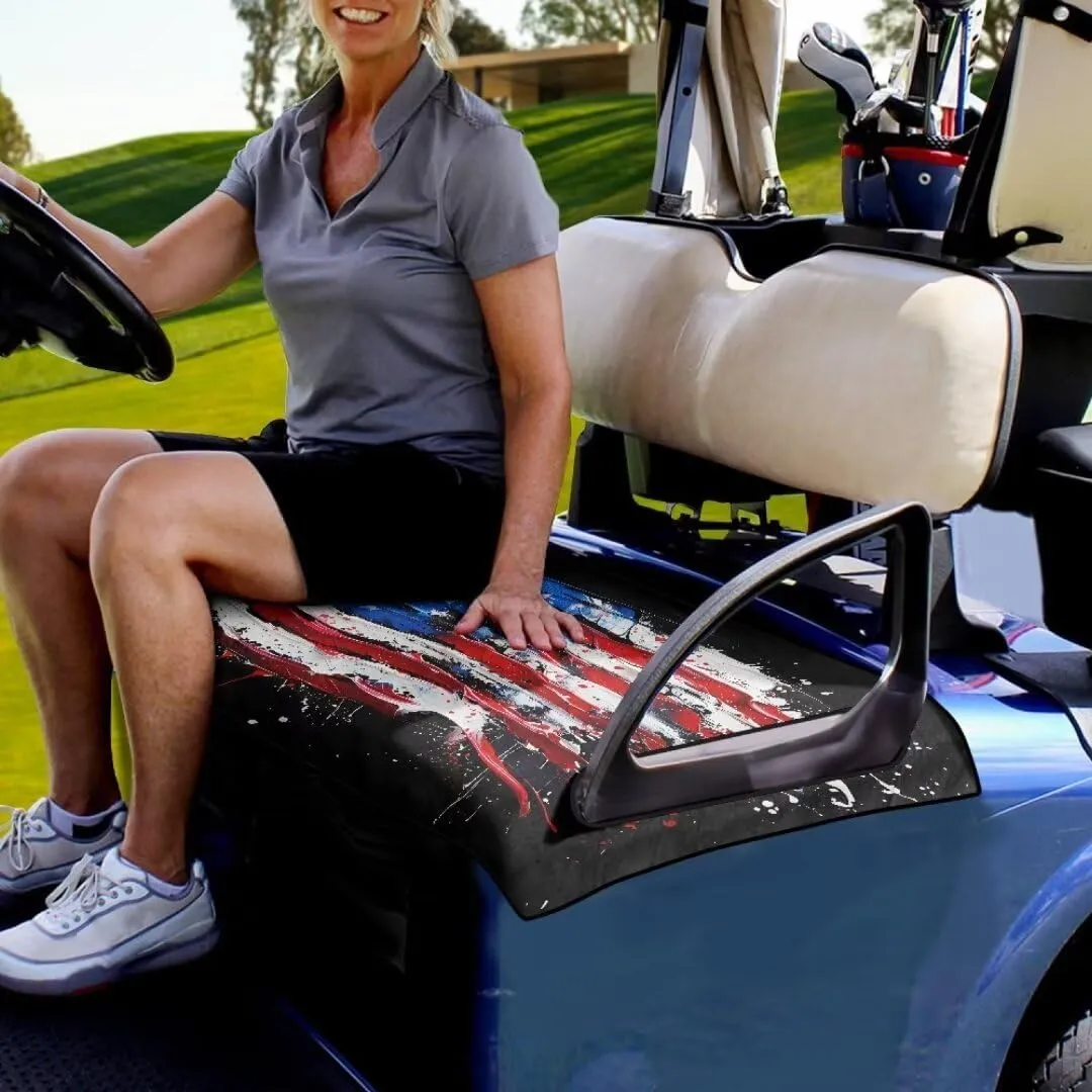 Golf Cart Seat Cover,Stay Cool Seat Blanket 50 x 30.9 Inches Summer Golf Cart Seat Towel Accessories for Club Car Travel Sports