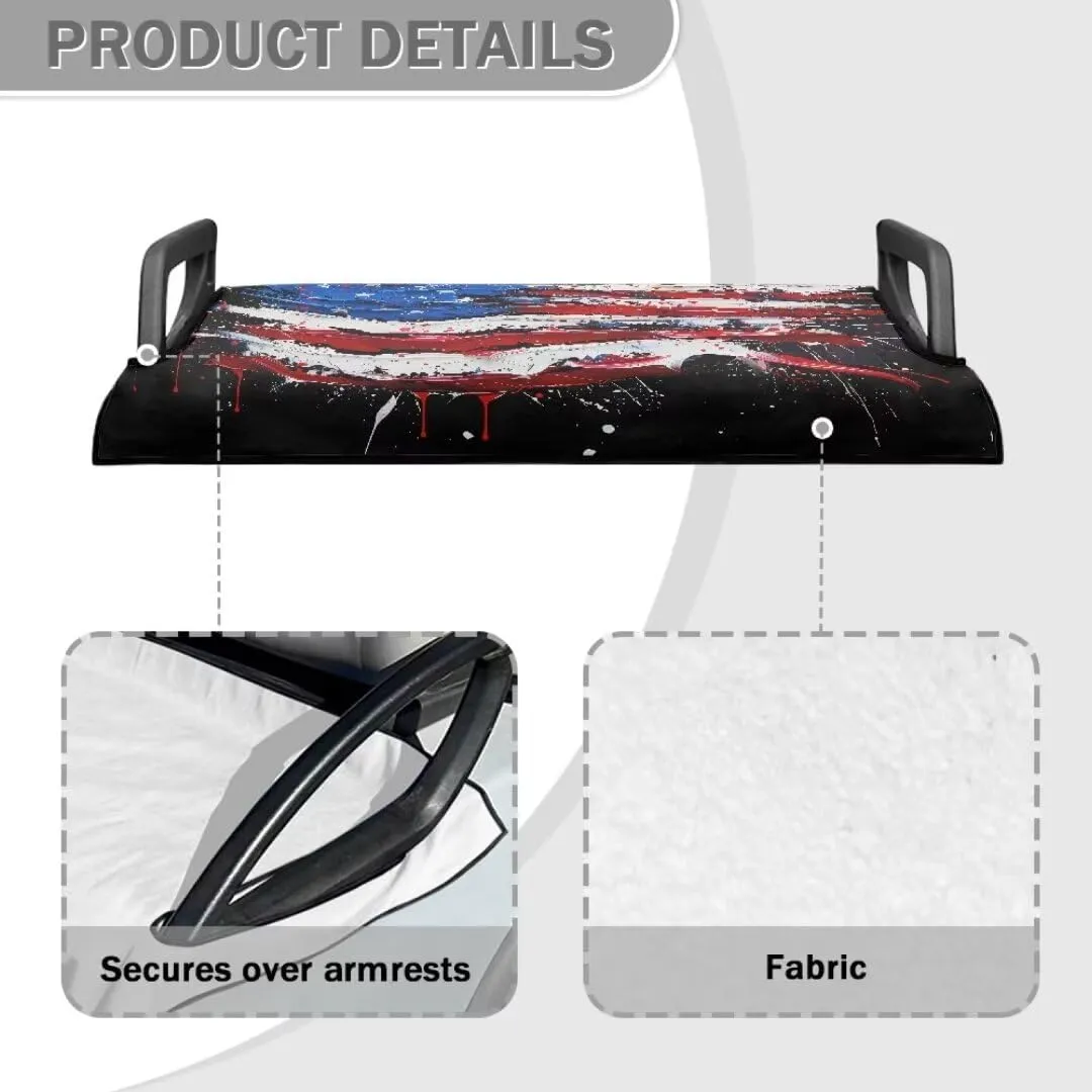 Golf Cart Seat Cover,Stay Cool Seat Blanket 50 x 30.9 Inches Summer Golf Cart Seat Towel Accessories for Club Car Travel Sports