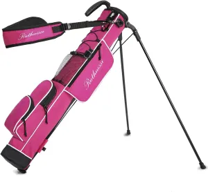 Golf Stand Bag, Lightweight Golf Easy Carry Bag with Padded Strap，Durable Pitch n Putt Golf Bag, Practice Ranger Sunday Golf Bag for Men&Women