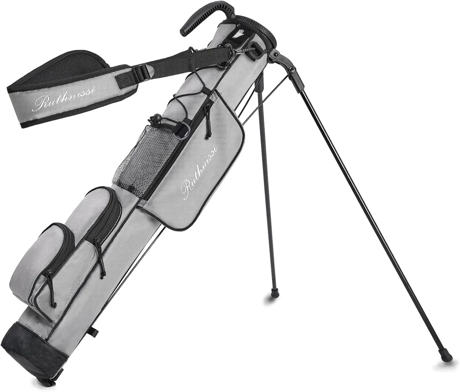 Golf Stand Bag, Lightweight Golf Easy Carry Bag with Padded Strap，Durable Pitch n Putt Golf Bag, Practice Ranger Sunday Golf Bag for Men&Women