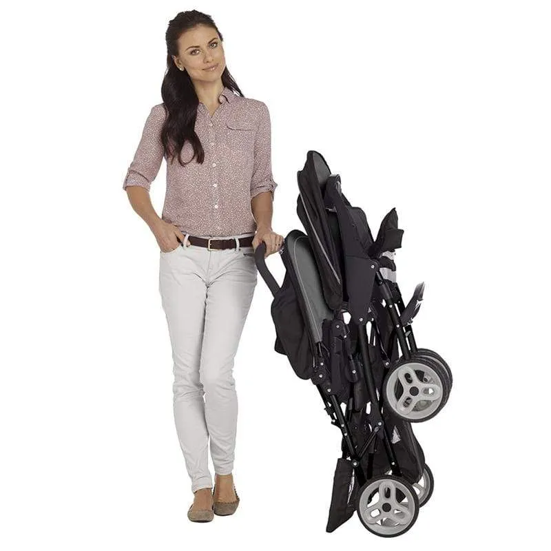 Graco Stadium Duo Tandem Stroller Black/Grey