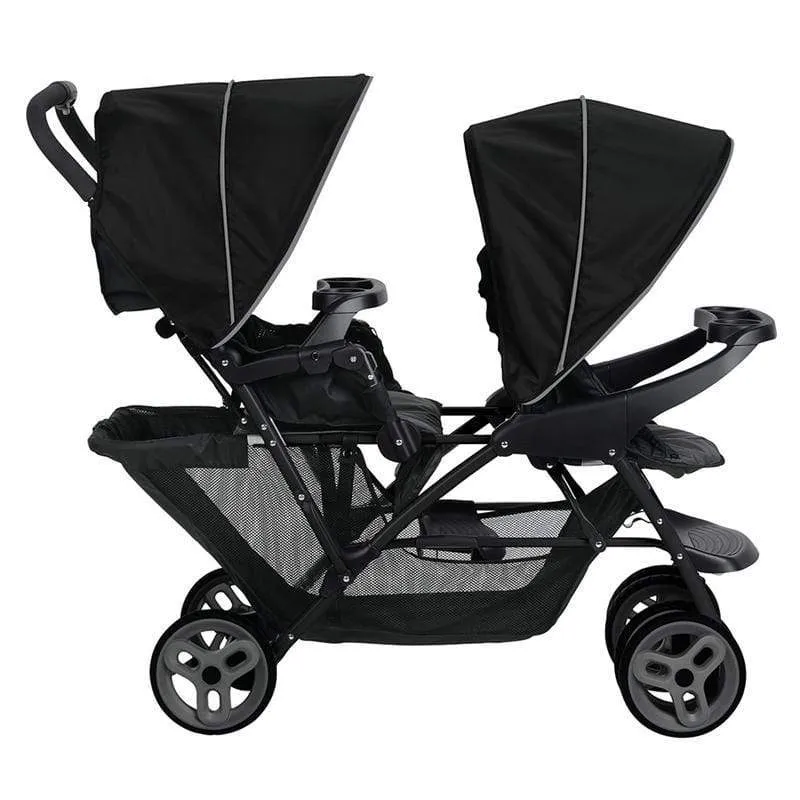 Graco Stadium Duo Tandem Stroller Black/Grey