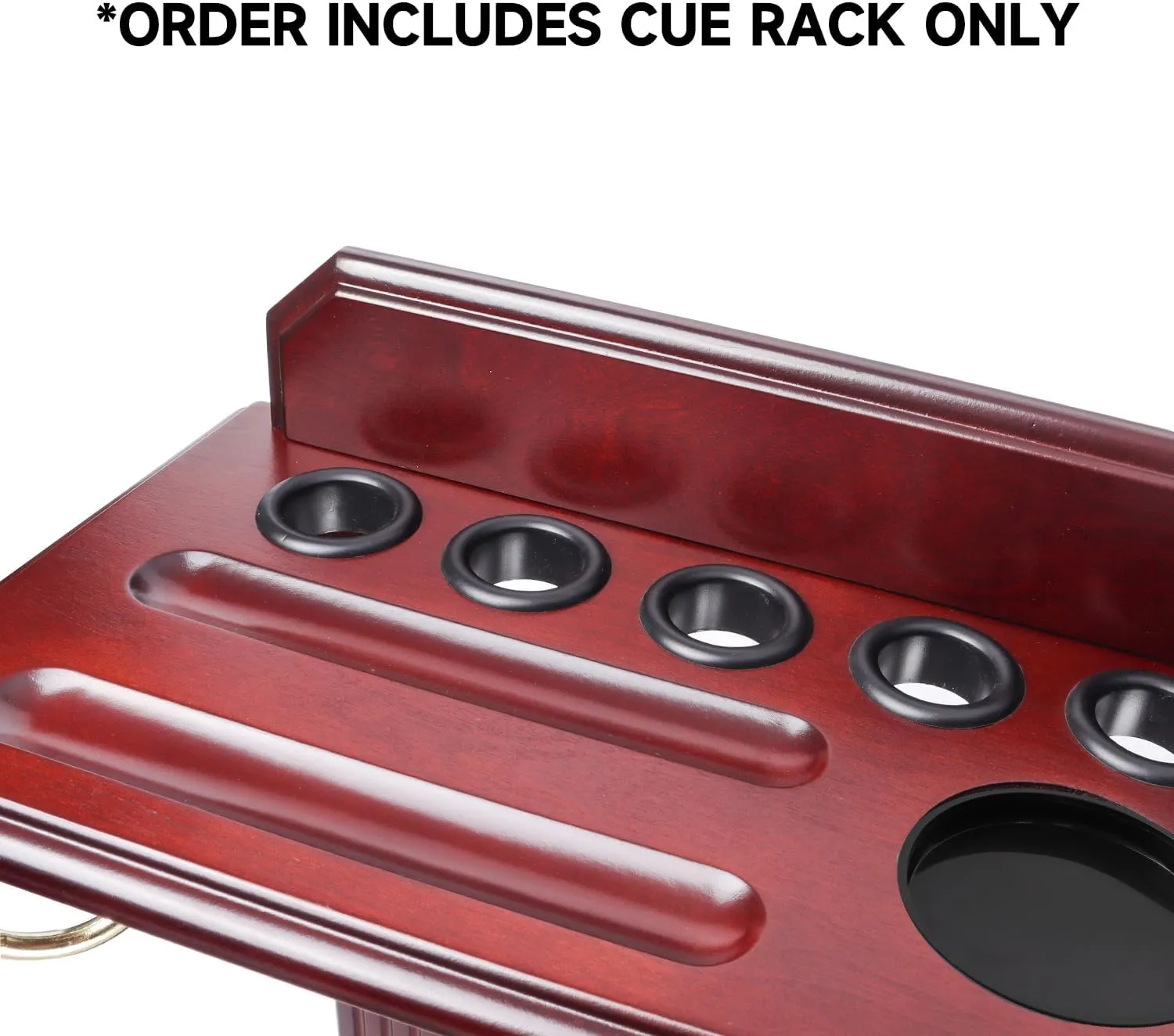 GSE Games & Sports Expert Corner-Style Floor Stand Billiard Pool Cue Racks with Score Counters, Holds Pool Cue Sticks, Balls Set, Ball Racks