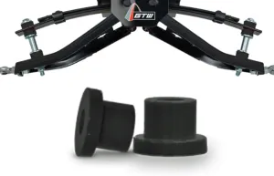 GTW Replacement A-Arm Bushing Set for GTW Golf Cart Lift Kits | Also Compatible with MadJax Lift Kits - Black