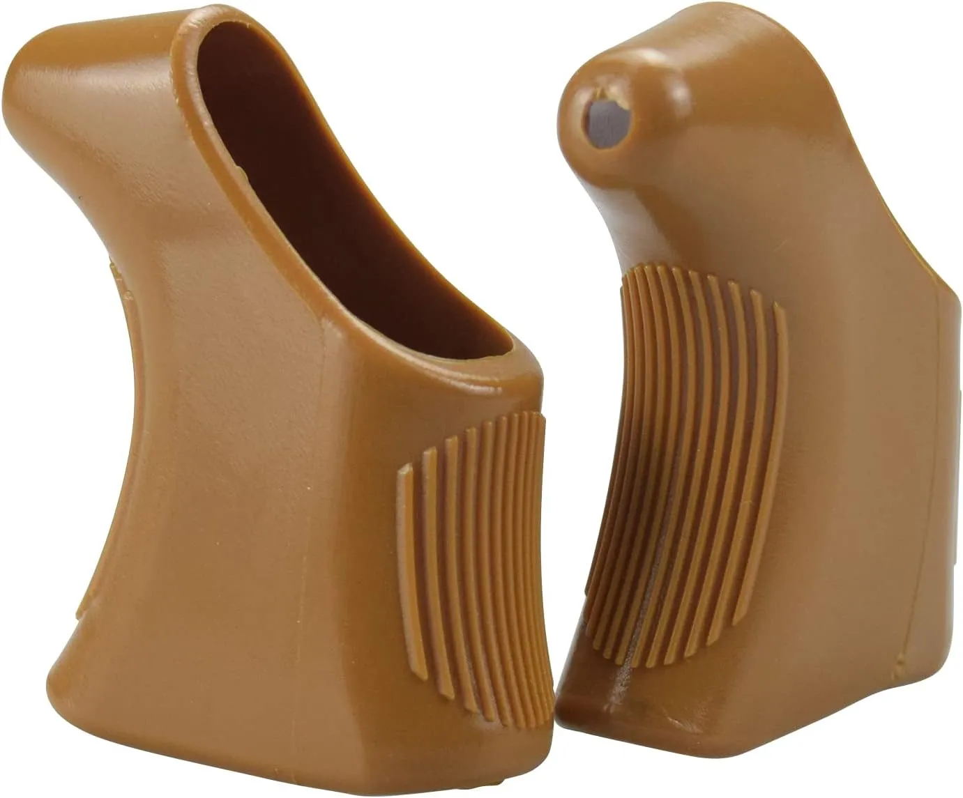GWNOWZZET Road Bike Brake Lever Hoods Bike Shifter Lever Cover Brown Rubber Bike Accessory for Campagnolo Nuovo/Super Record 1 Pair