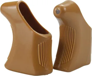 GWNOWZZET Road Bike Brake Lever Hoods Bike Shifter Lever Cover Brown Rubber Bike Accessory for Campagnolo Nuovo/Super Record 1 Pair