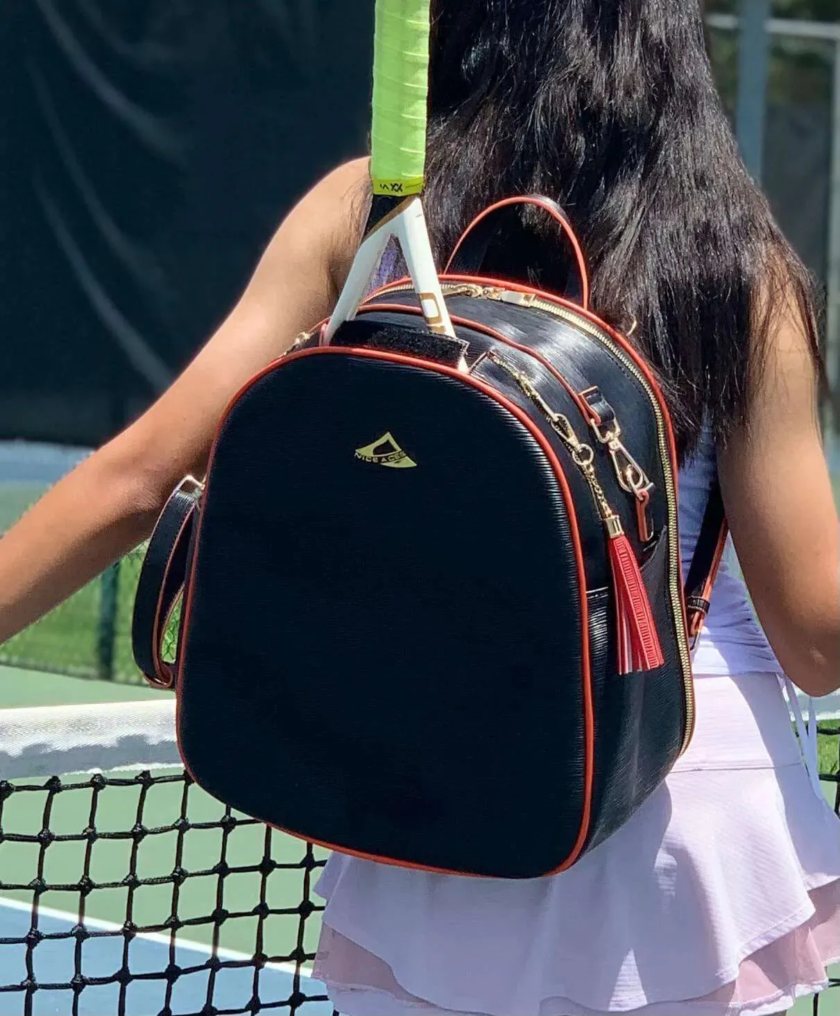 HANA Tennis and Pickleball Backpack - Black