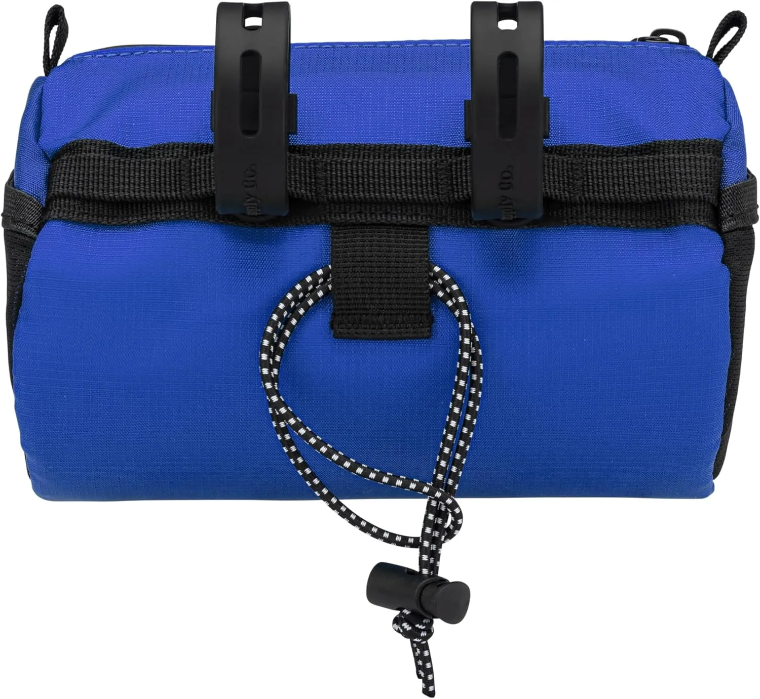 Handlebar Bike Bag – Water-Resistant Hard Shell with Quick-Access Zipper, Side Mesh Pockets, and Spacious Storage – Ideal for Cycling, Commuting, and Adventure Rides (Royal Blue)