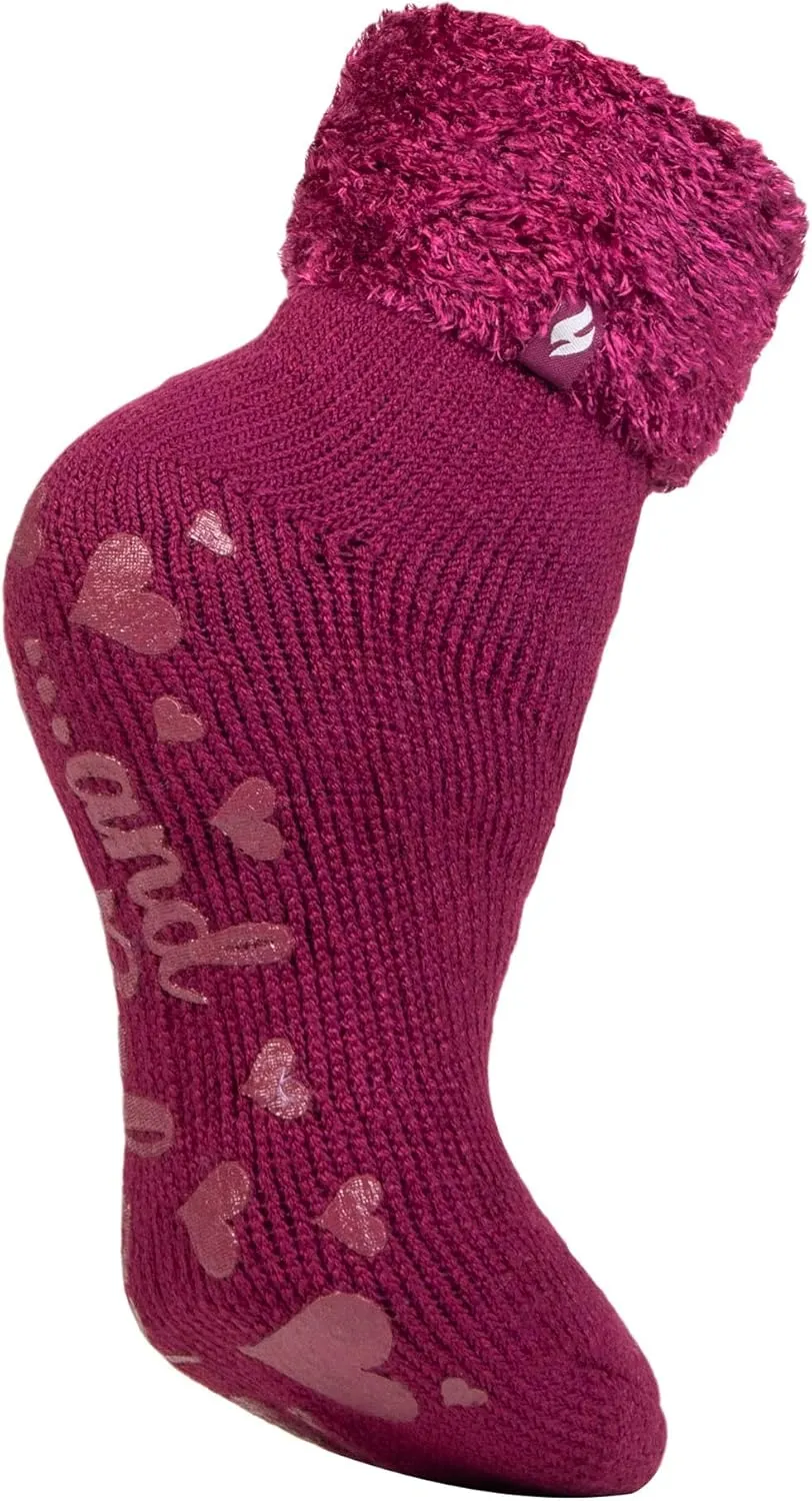 HEAT HOLDERS - Lounge Thermal Non Slip Bed Socks With Grip for Women