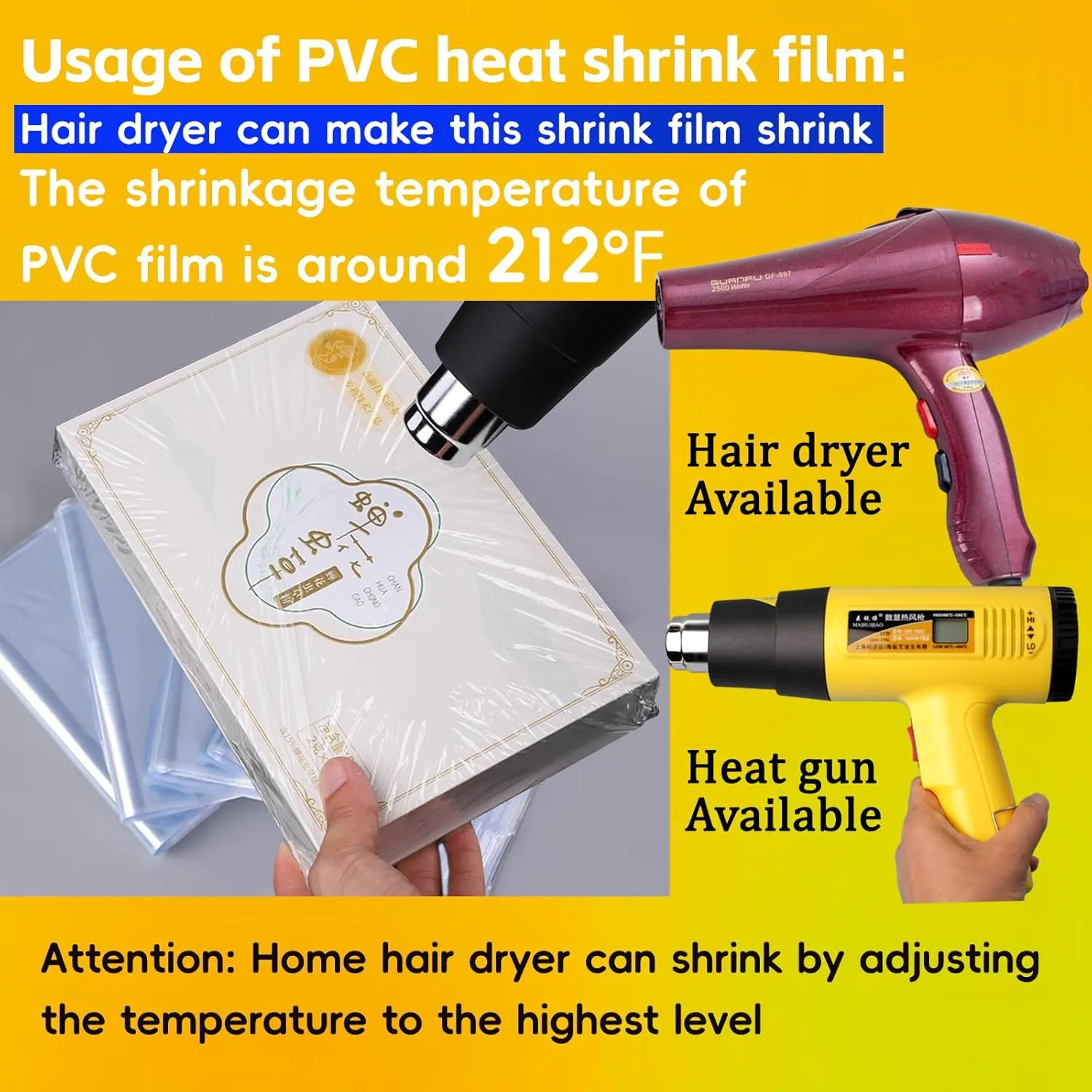 Heat Shrink Wrap Bags 100Pcs 15x22 Inches Professional Grade PVC Heat Shrink Wrap is Used to Store Wrap Embellished, Gift Baskets, Shoes, Jars, Industrial Grade Shrink Wrap Bags Transparent