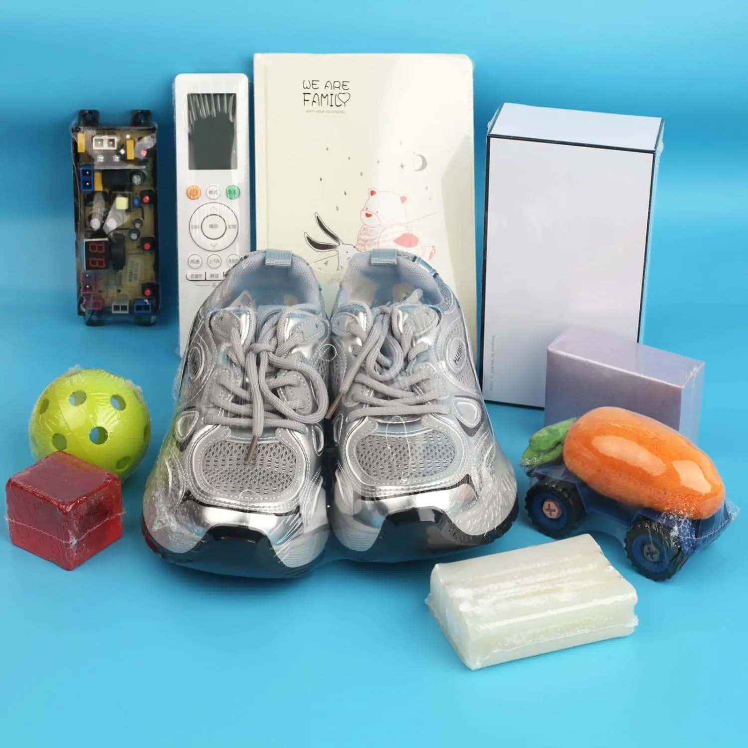 Heat Shrink Wrap Bags 100Pcs 15x22 Inches Professional Grade PVC Heat Shrink Wrap is Used to Store Wrap Embellished, Gift Baskets, Shoes, Jars, Industrial Grade Shrink Wrap Bags Transparent