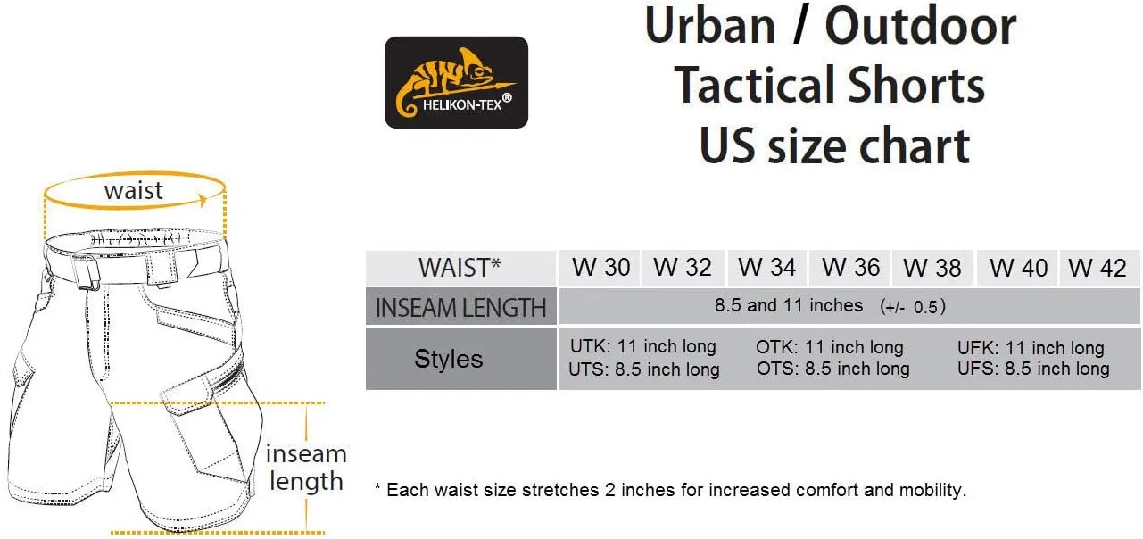 Helikon-Tex Tactical Shorts for Men - Military, Hiking, & Hunting