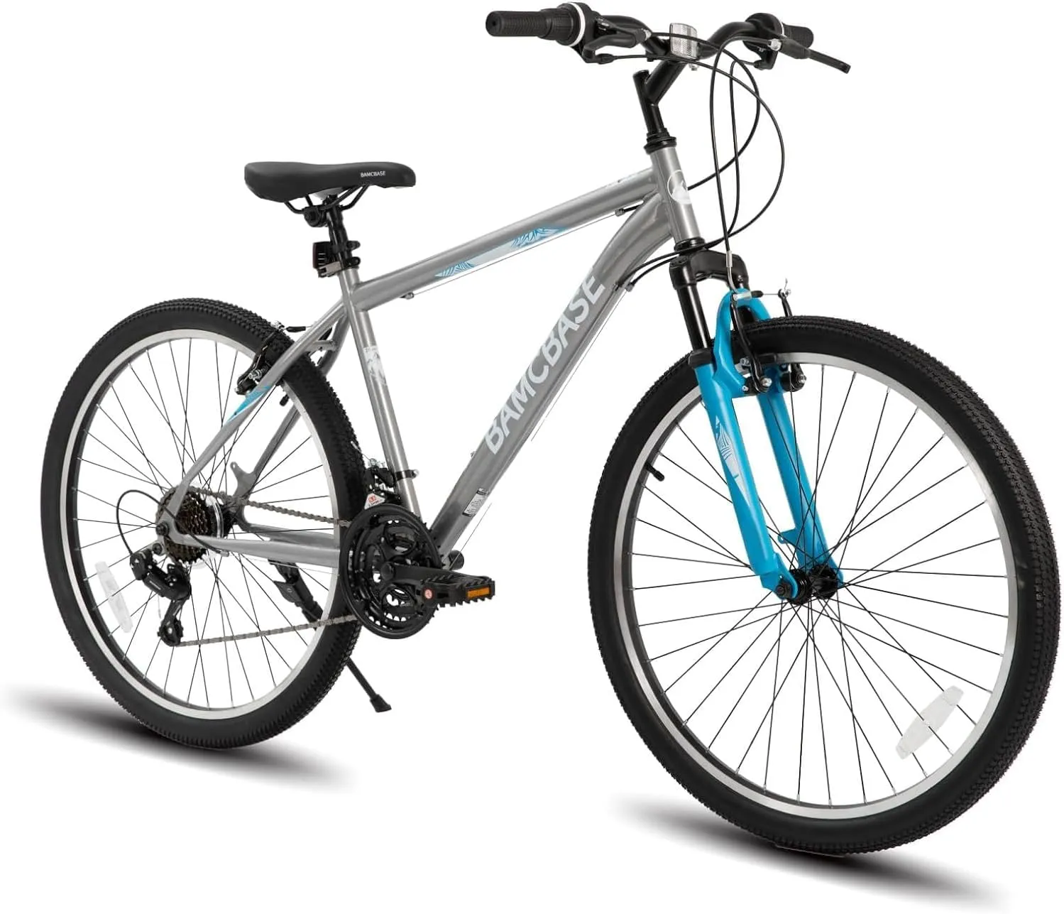 Hiland Adult 26 Inch Mountain Bike, Mens and Womens Bicycle with 21 Speed, High-Carbon Steel Frame Mountain Bicycle, Sport MTB for Men Women