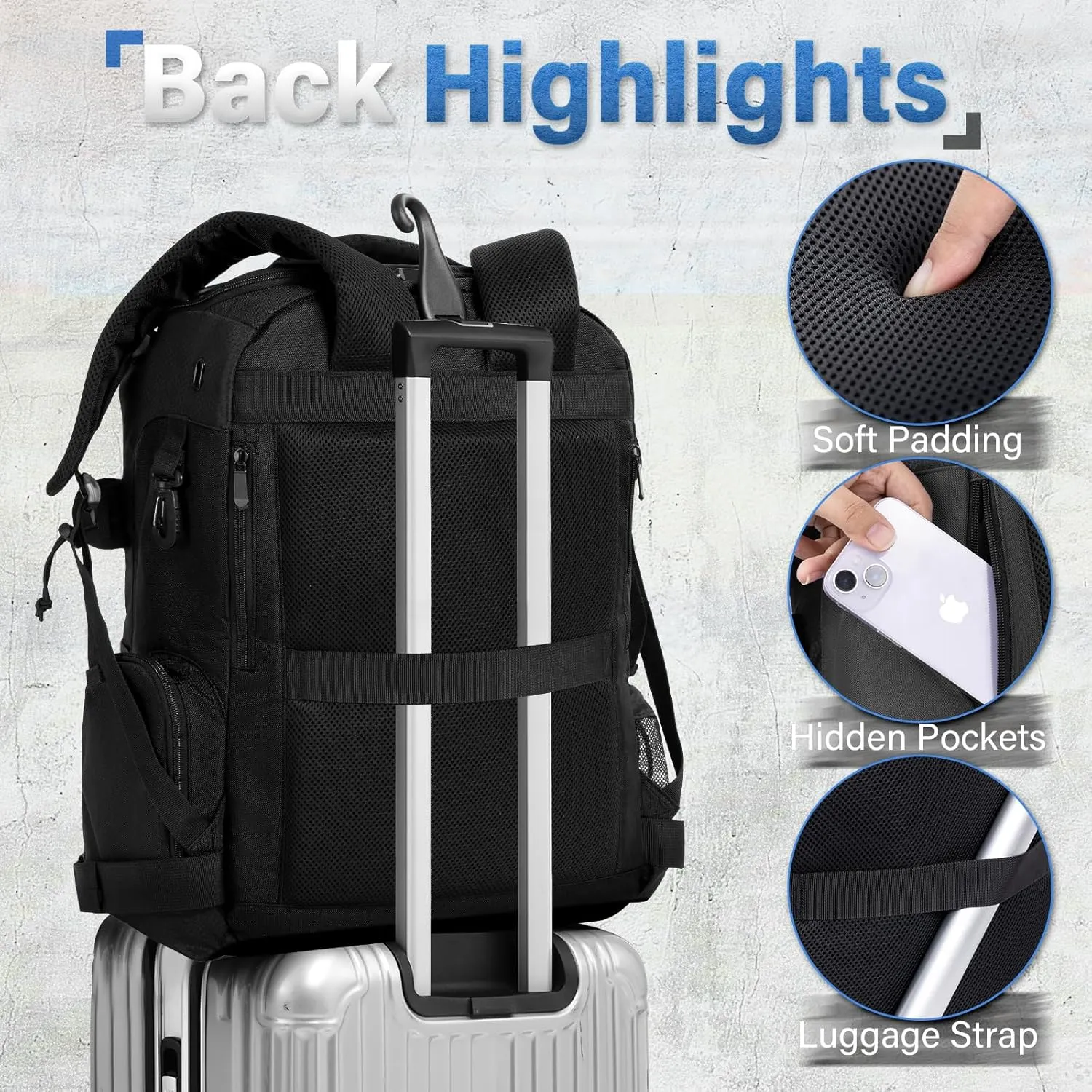 Himal Outdoors Lacrosse Bag with Helmet Storage- Premium Lacrosse Backpack with Two Stick Holder- Extra Large Separate Shoe Compartment-Zipper Pocket & Towel Ring and Padded Shoulder Straps