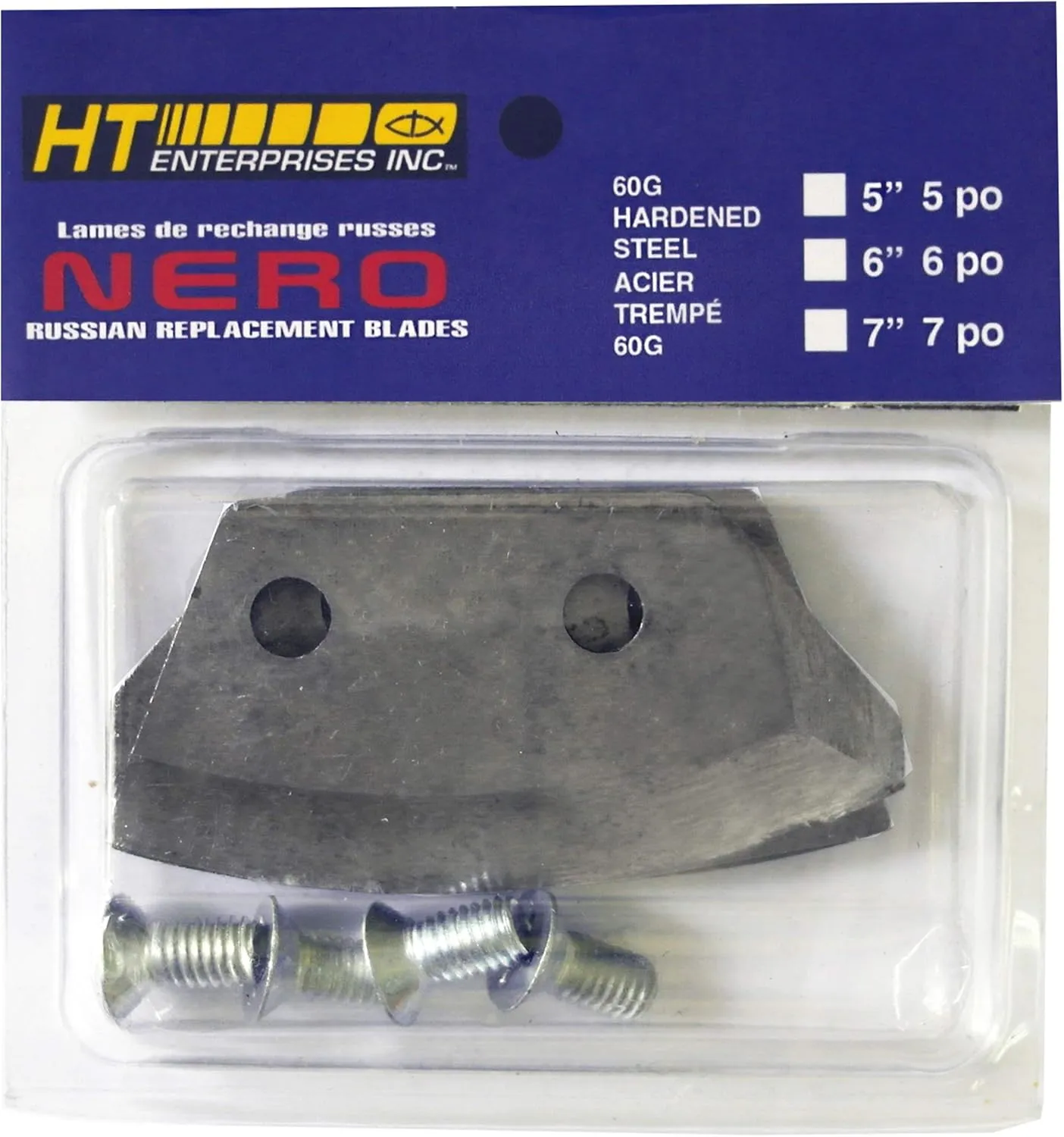 HT Enterprise MNAB-5 Mini Nero Telescopic Russian Hand Auger Replacement Blades - 5"" Dia, Multi, one Size