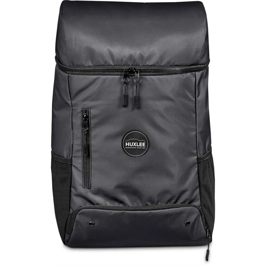 Huxlee Backpack with Laptop and Waterproof Pouch - Gun Metal - 35L