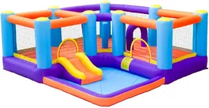 Inflatable Bounce House Inflatable Castle Children's Toy Slide Home Small Trampoline Outdoor Play Equipment Indoor Outdoor Jumping Bouncer