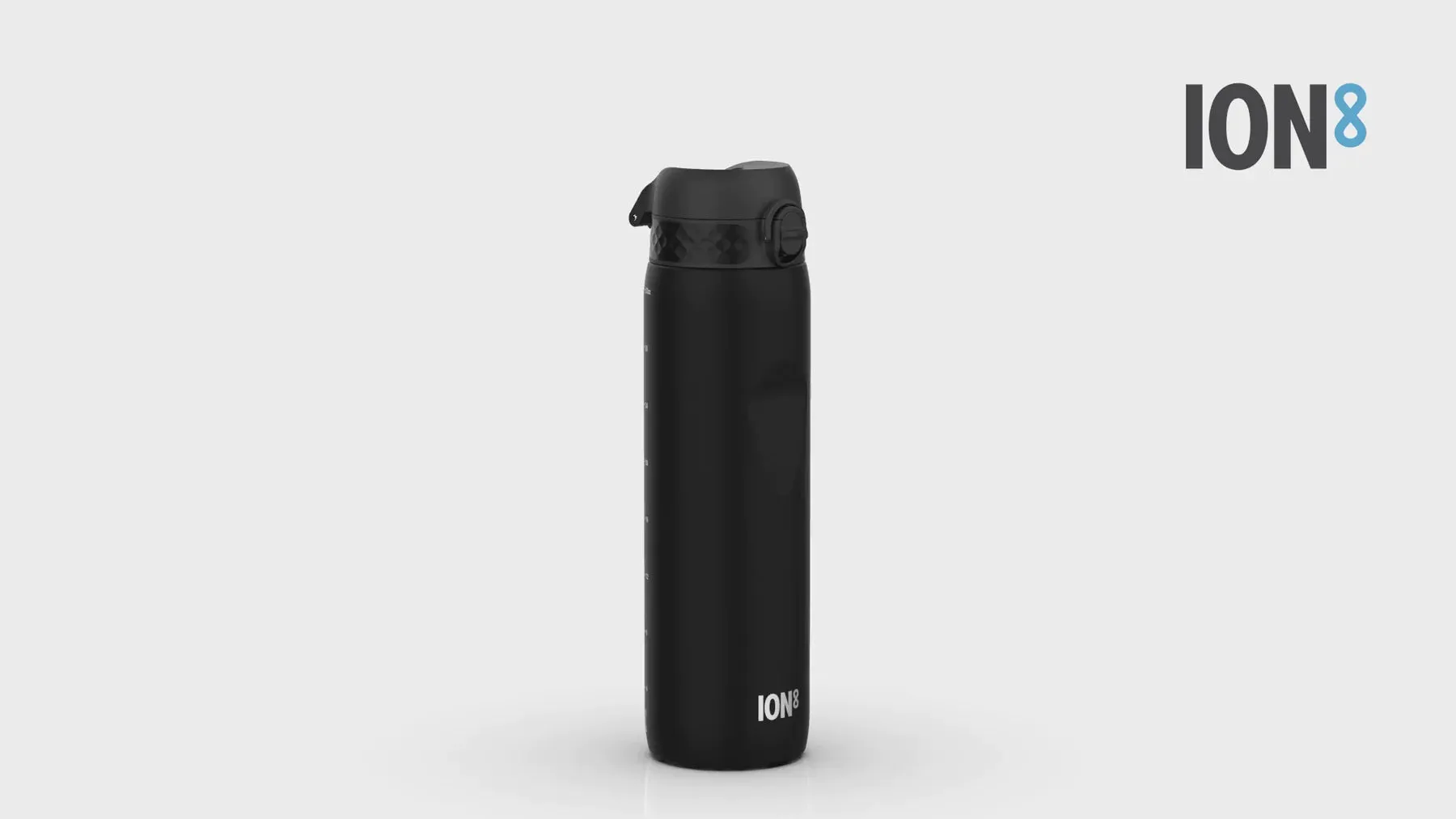 ION8 Leak Proof Water Bottle, Black, 1000ML BPA Free