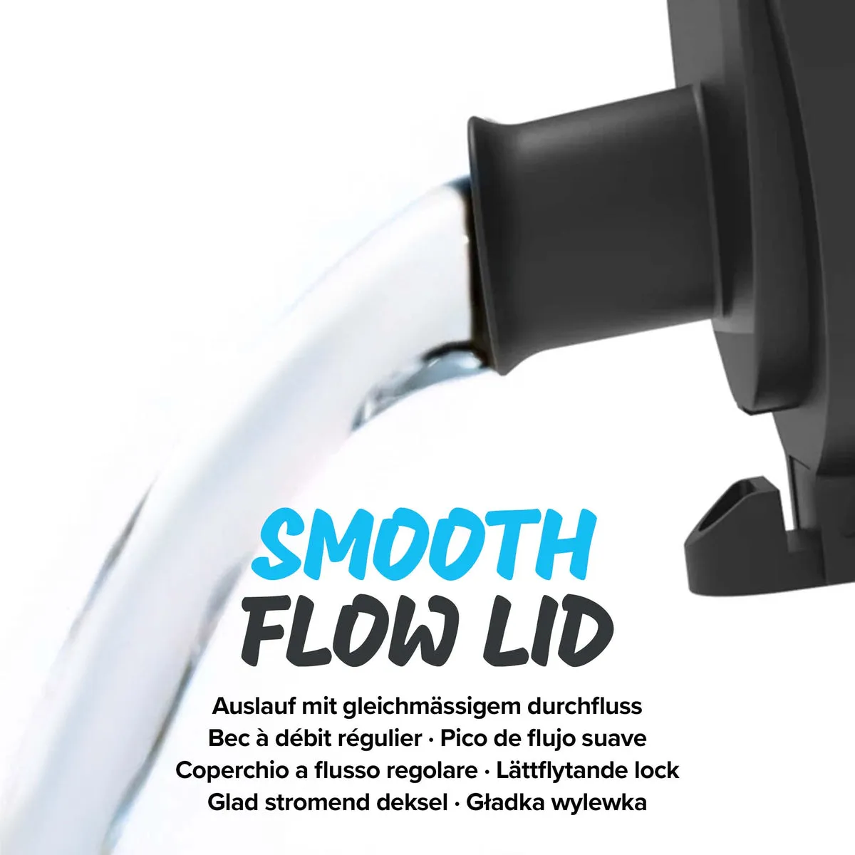 ION8 Leak Proof Water Bottle, Blackberry, 750ML BPA Free