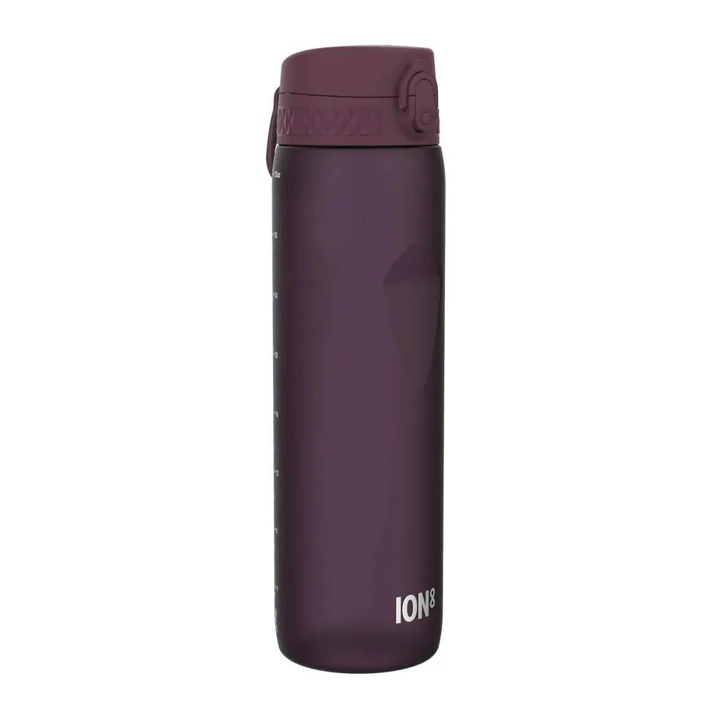 ION8 Leak Proof Water Bottle, Blackberry, 750ML BPA Free