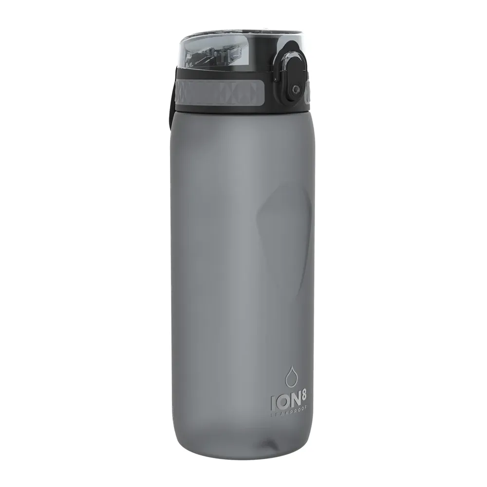 ION8 Leak Proof Water Bottle, Grey, 750ML BPA Free