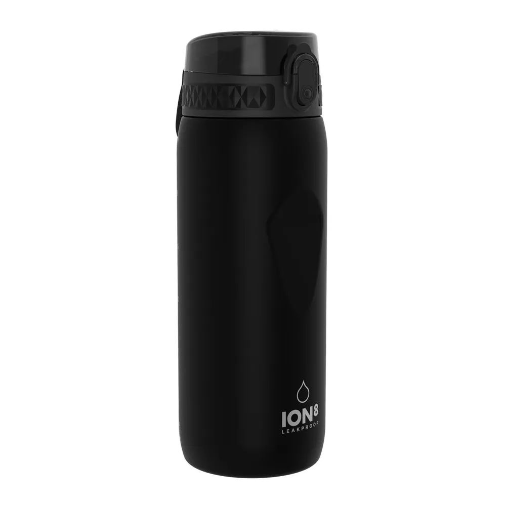 ION8 Leak Proof Water Bottle, Solid Carbon, 750ML BPA Free