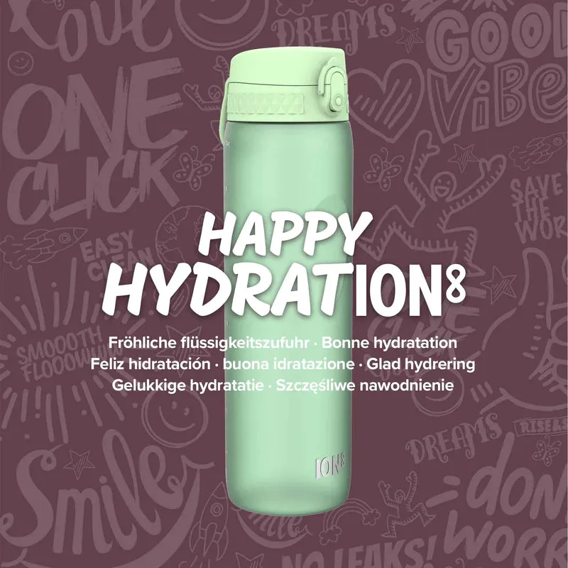 ION8 Leak Proof Water Bottle, Surf Green, 1100ML BPA Free