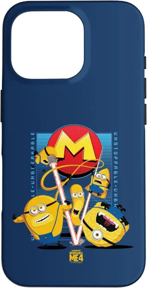 iPhone 16 Pro Minions Despicable Me 4 Mega Minions Group Case
