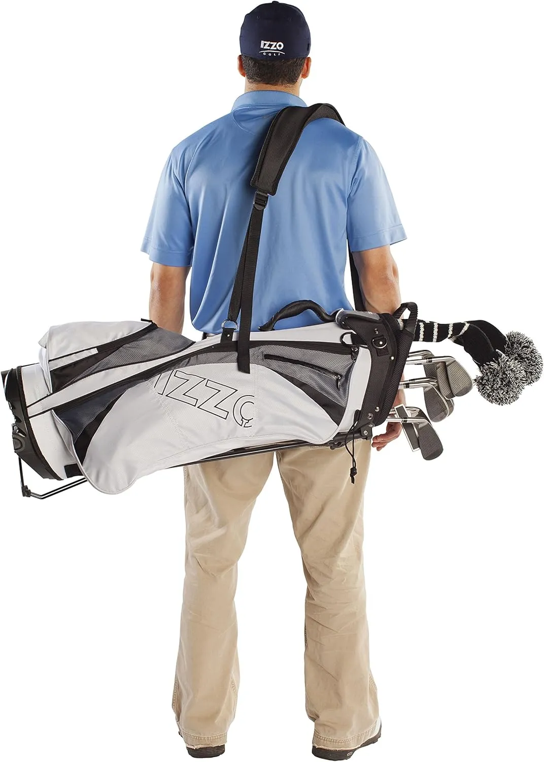 IZZO Golf Sidewinder Golf Strap