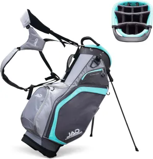 JAD PRO Golf, Premium Everyday Golf Stand Bag for Men and Women, 14-Way Top Dividers, Ultra Lightweight, Easy for Carrying, Large Pockets for Accessories, Durable Water Resistant