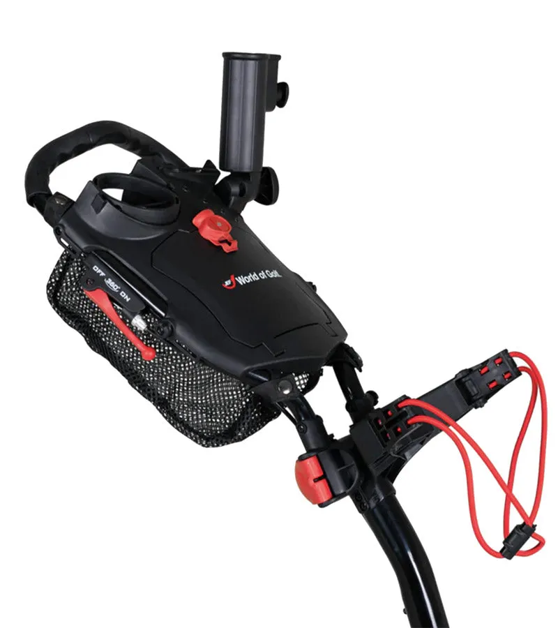JEF World of Golf EZ-FOLD 360 Golf Push Cart - 2 Colors
