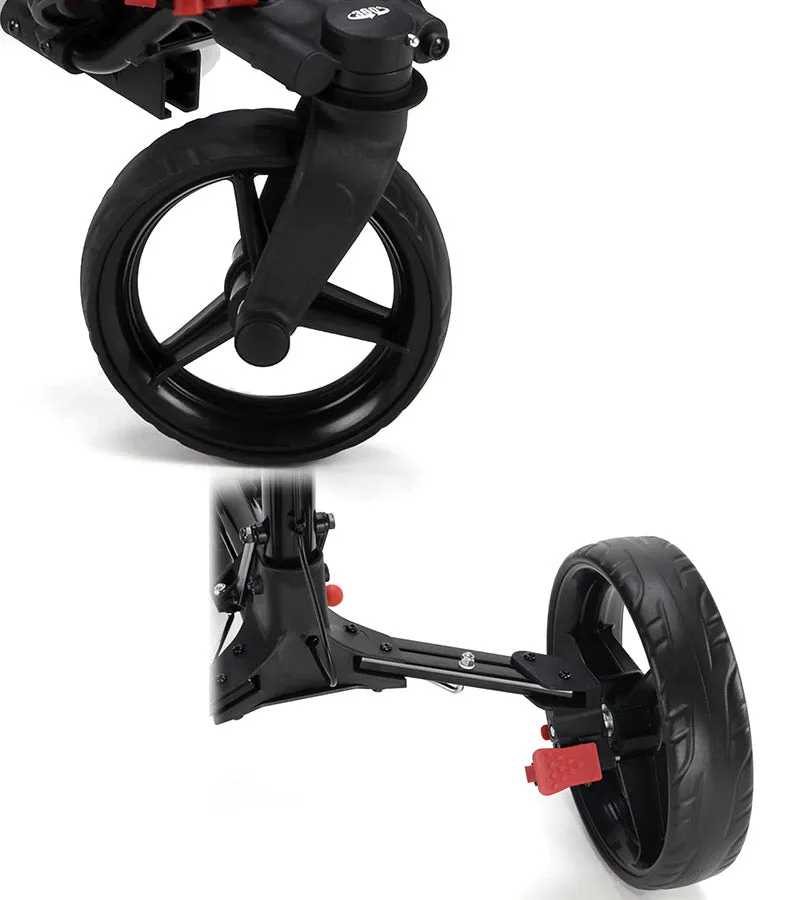 JEF World of Golf EZ-FOLD 360 Golf Push Cart - 2 Colors