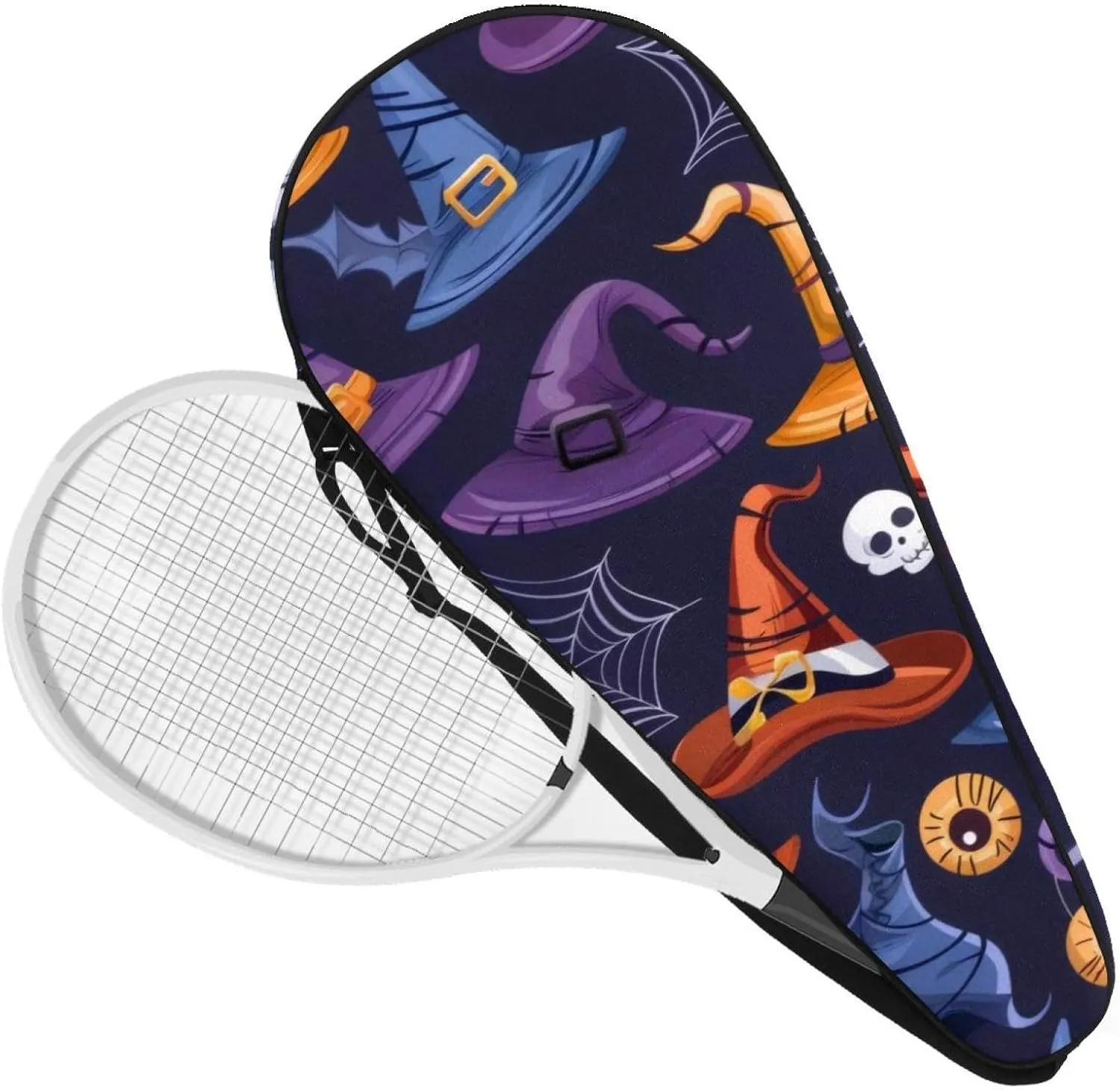 Jellyfish Swimming Undersea Racquet Tennis Bag Lightweight Racquet Holder for Beginner Tennis Players