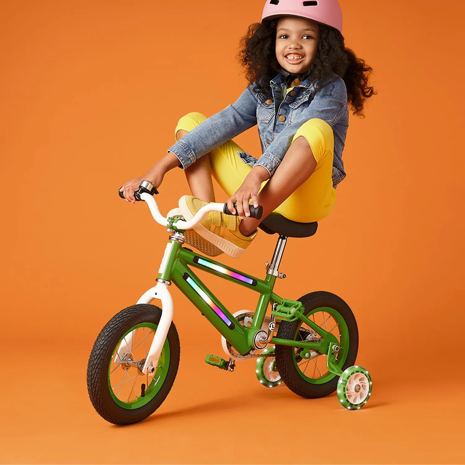 Jetson Light Rider Kids’ Light-up Unisex Bike, LED Light-up Frame, 3 Different Light Modes