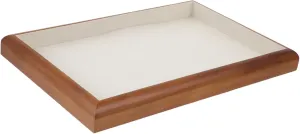 Jewelry Organizer Tray Elegant Walnut Ring Display Box for Earrings Necklaces Bracelets Stackable Design for Travel Home Storage present for Special Occasions