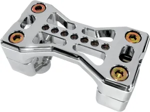 Joker Machine Chrome Series 900 Handlebar Clamps for 1" Bars 03-861C