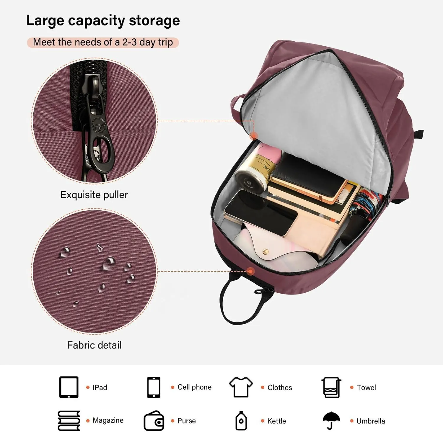 Joko Ivery Tennis Bag Backpack Tennis Racket Bag Pickleball Bag Backpack Tennis Bags Fits Badminton Paddles Squash Racquet
