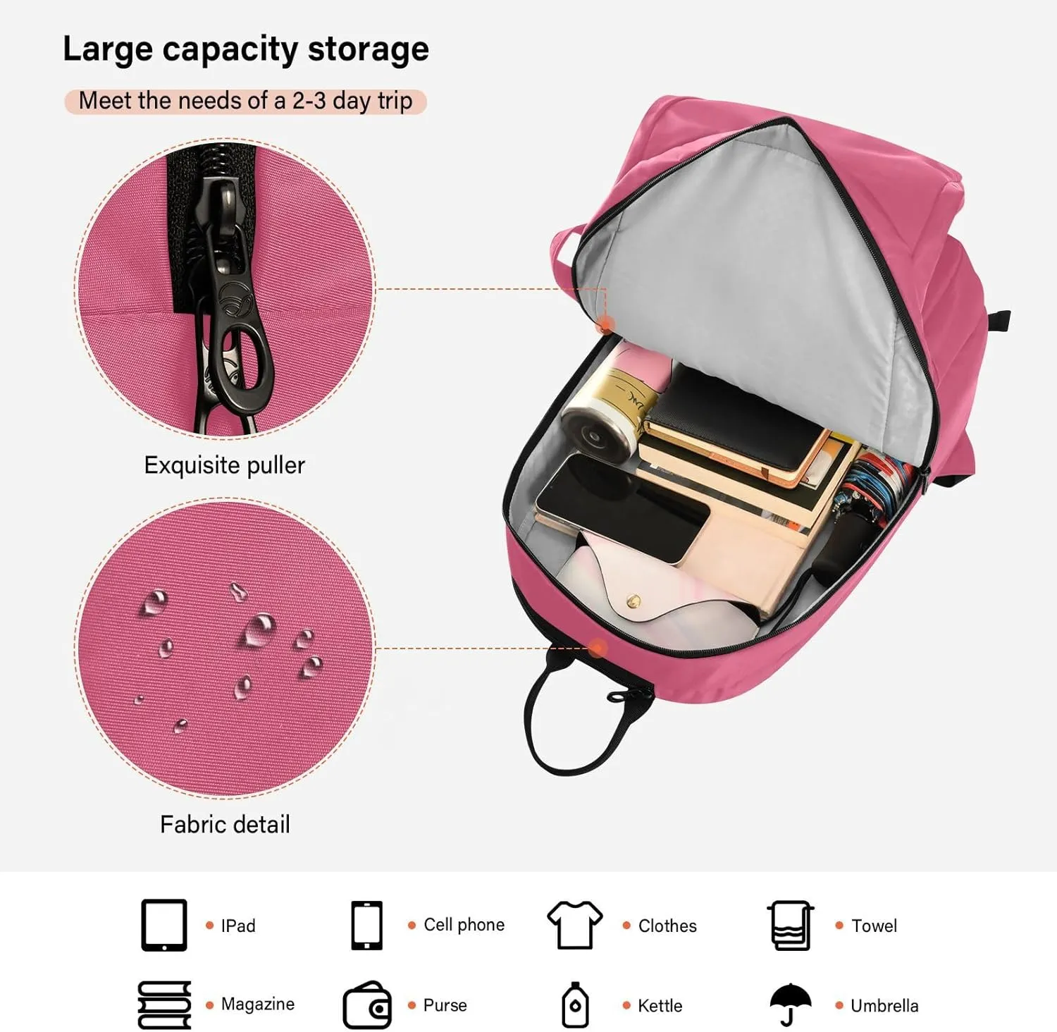 Joko Ivery Tennis Bag Backpack Tennis Racket Bag Pickleball Bag Backpack Tennis Bags Fits Badminton Paddles Squash Racquet