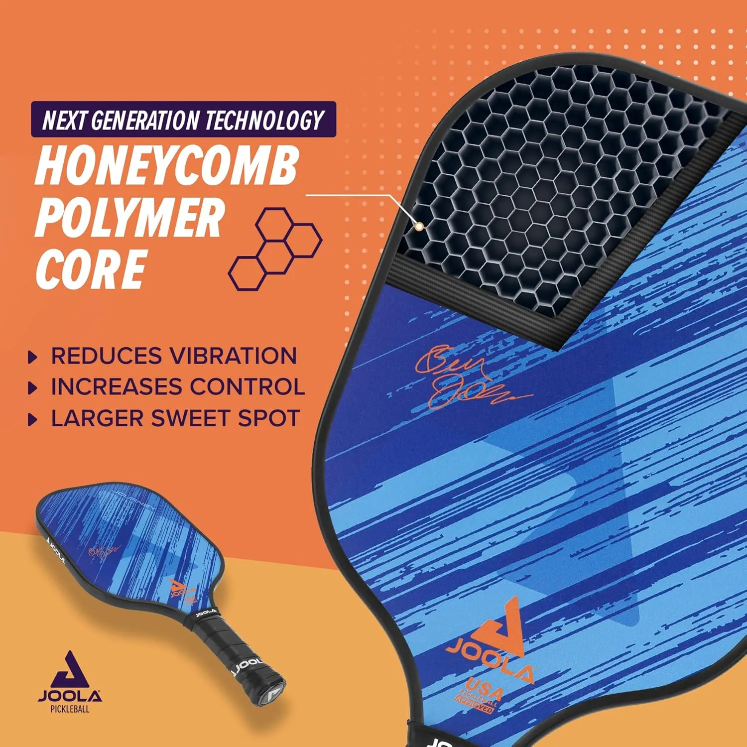 JOOLA Pickleball Paddle Journey and Seneca – Select Fiberglass or Carbon Fiber Surface – Lightweight Paddles – Control & Power Rackets for Beginners to Intermediates – USAP Approved – Multiple Styles