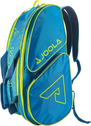 JOOLA Tour Elite Pro Pickleball Bag – Backpack & Duffle Bag for Paddles & Pickleball Accessories – Thermal Insulated Pockets Hold 4  Paddles - Includes Fence Hook
