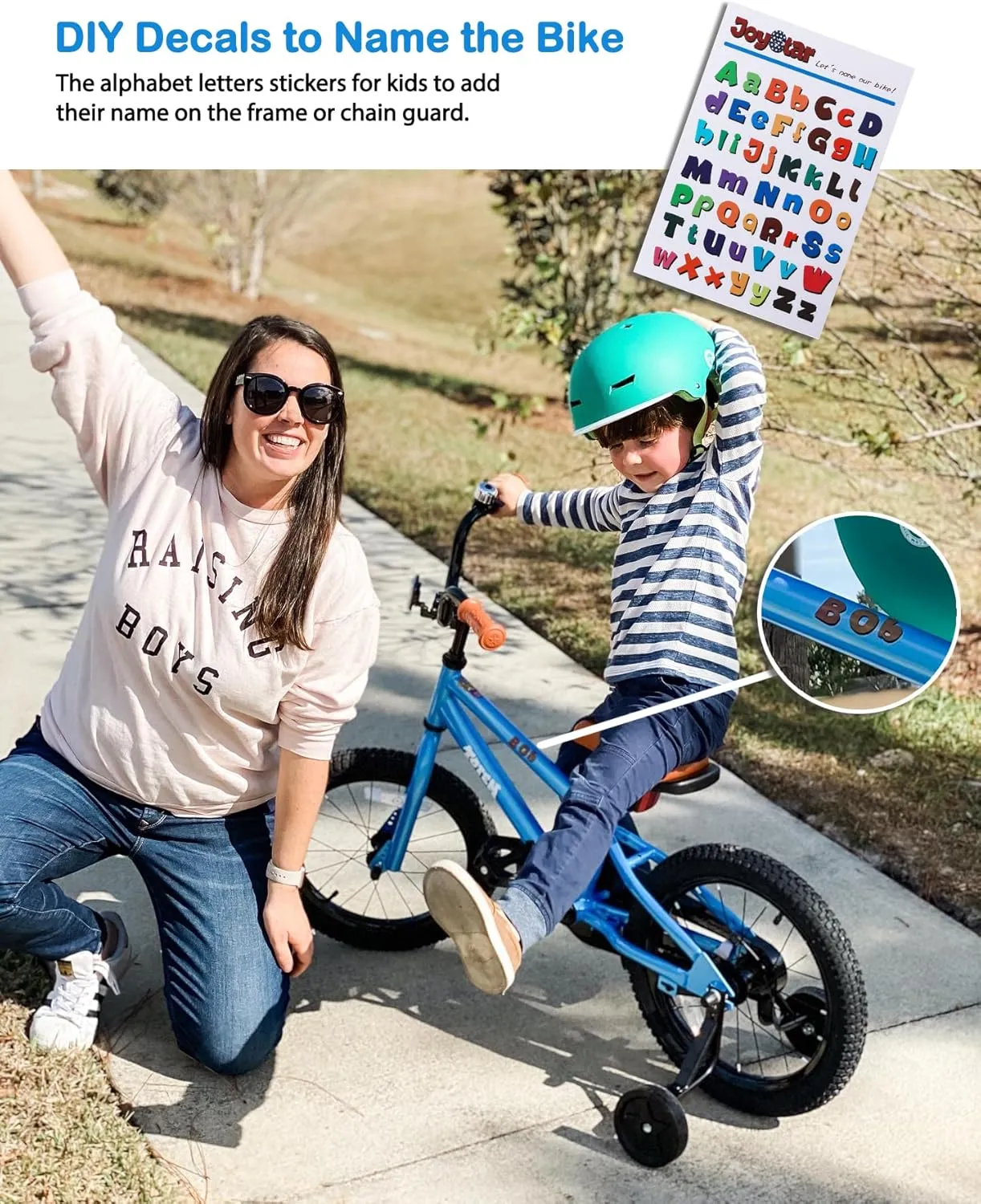 JOYSTAR Kids Bike for Ages 2-12 Years Old Boys Girls, 12-20 Inch BMX Style Kid's Bikes with Training Wheels, Children Bicycle for Kids and Toddler, Multiple Colors